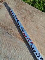 genaue ausziebare 4 Meter Alu - Messlatte / Teleskop - Meter