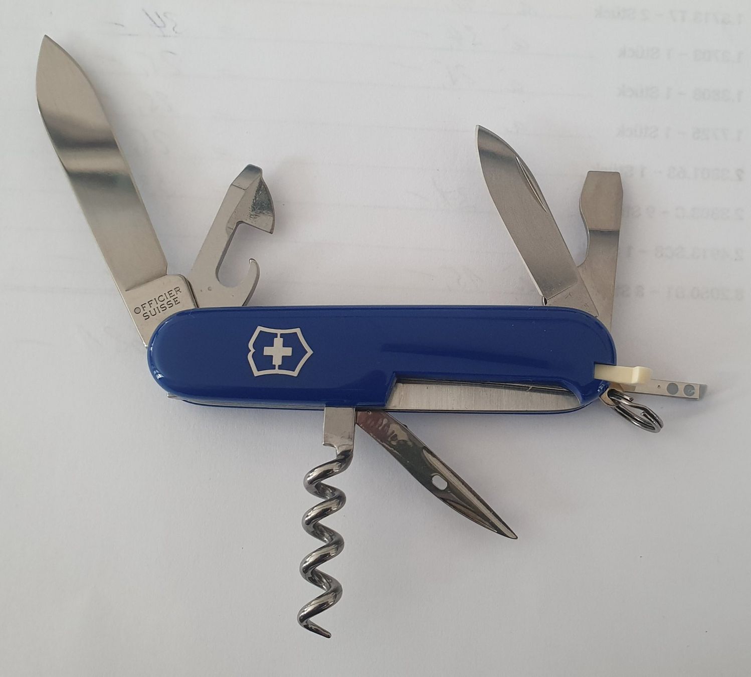Victorinox Coltelli tascabile: 4 Victorinox Sackmesser mit Logo – Nuovo (secondo la descrizione) da Härkingen venduto da MarianneSi 7