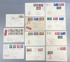 Lot 10 CH Briefe + 1 Karte zwischen 1939 und 1949