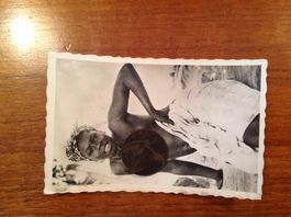 AK anciene erotique Scene et types - Dahomey Jeune fille