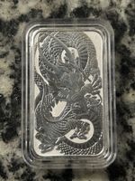 Silberbarren Australia 1oz 9999 Ag Drache 2021