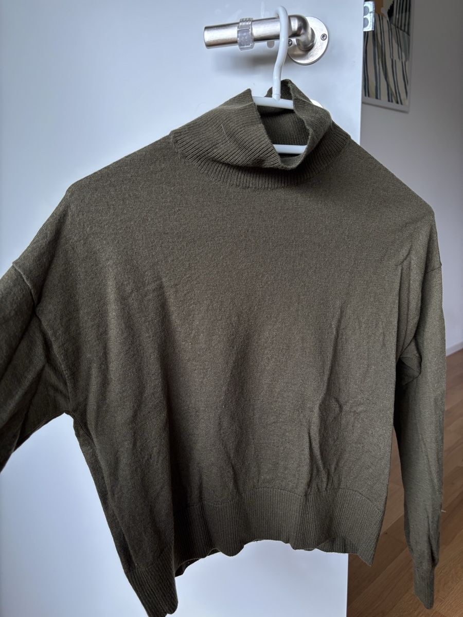 Samsøe Samsøe Maglioni & Felpe: Oliv Pullover 100% Wolle von Samsoe Samsoe – Usato da Winkel venduto da Zimtguetzli 2