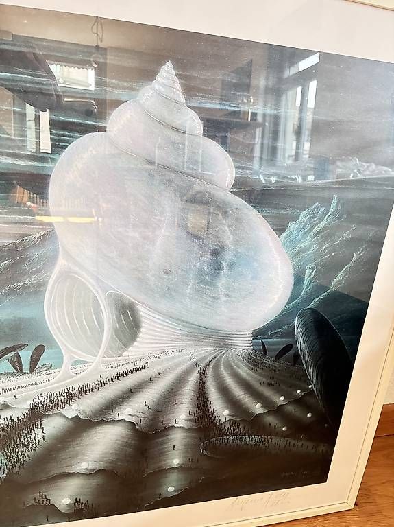 Foto & Immagini: Bild mit Rahmen  80 × 60 cm  signiert – Usato da St. Gallen venduto da Sirii9000 1