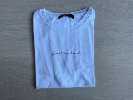 T-shirt 7 For All Mankind blanc strass bon état