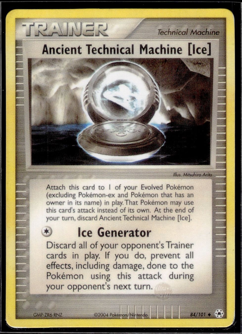 Pokémon Cartes à collectionner: Ancient Technical Machine Ice EX Hidden Legends 84/101 Pokem – D'occasion à Zürich par pokemon_cards