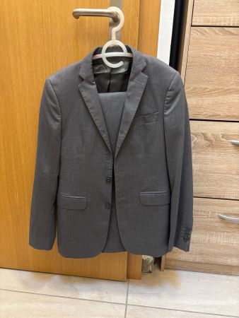 Costume italien homme gris