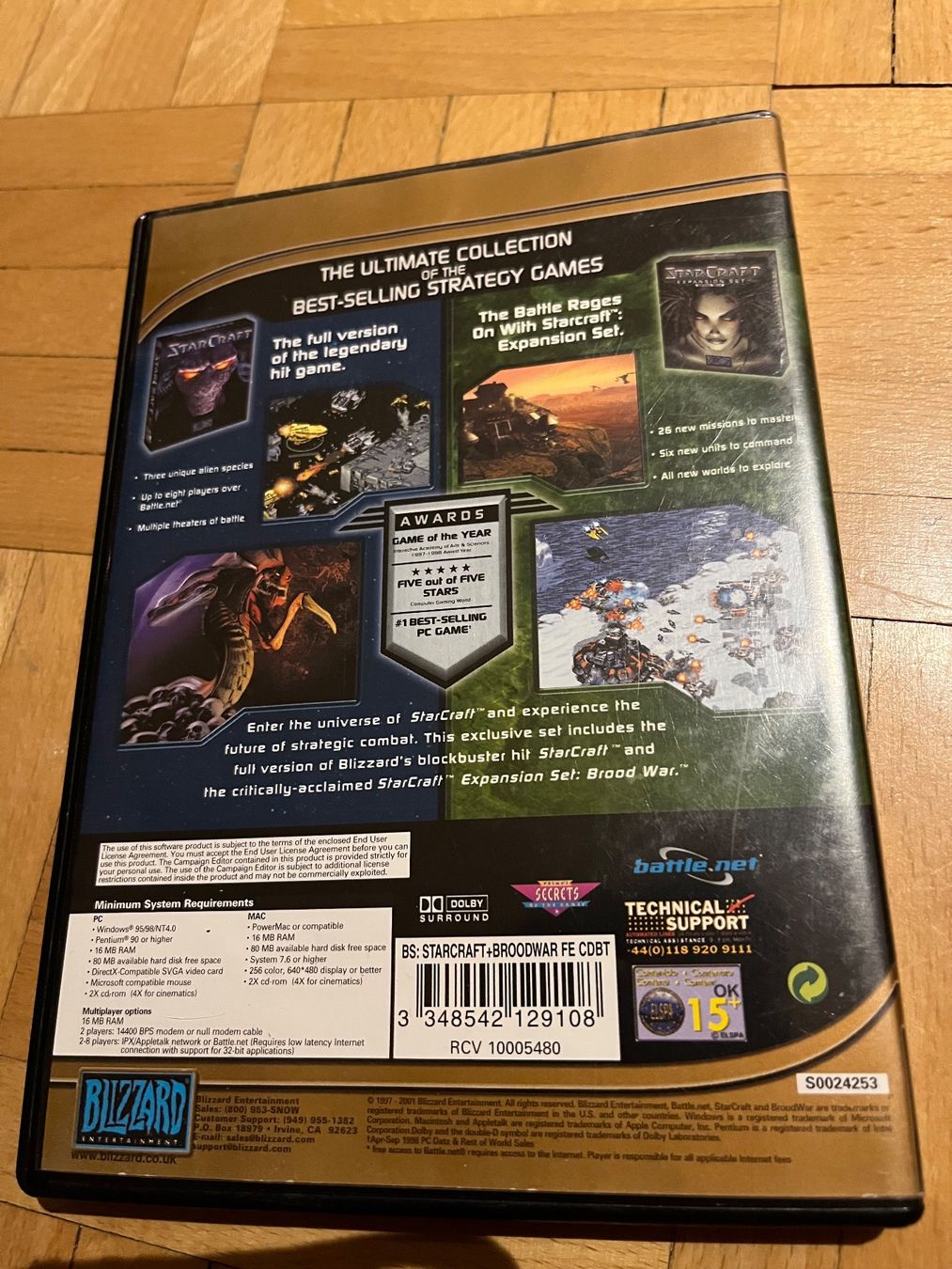 Giochi: Starcraft inkl Expansion Brood War – Usato da Basel venduto da Ruemli17 2