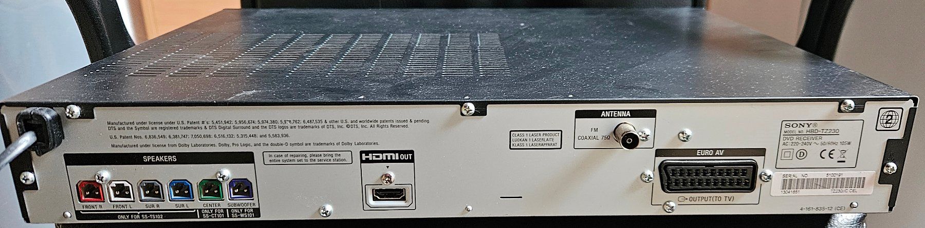 Sony Audio- & Mediensysteme: Sony DVD Player DAV-TZ230 – Defekt aus Brittnau von leroyjethro 5