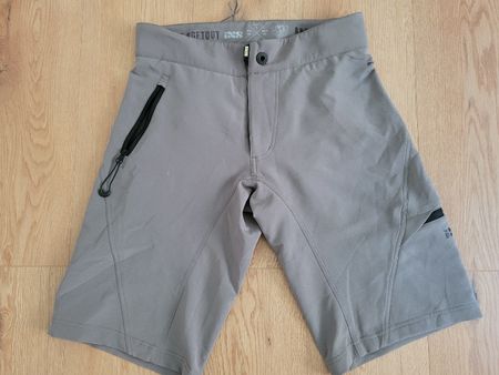 IXS CARVE EVO Mtb shorts, Size S, Grey