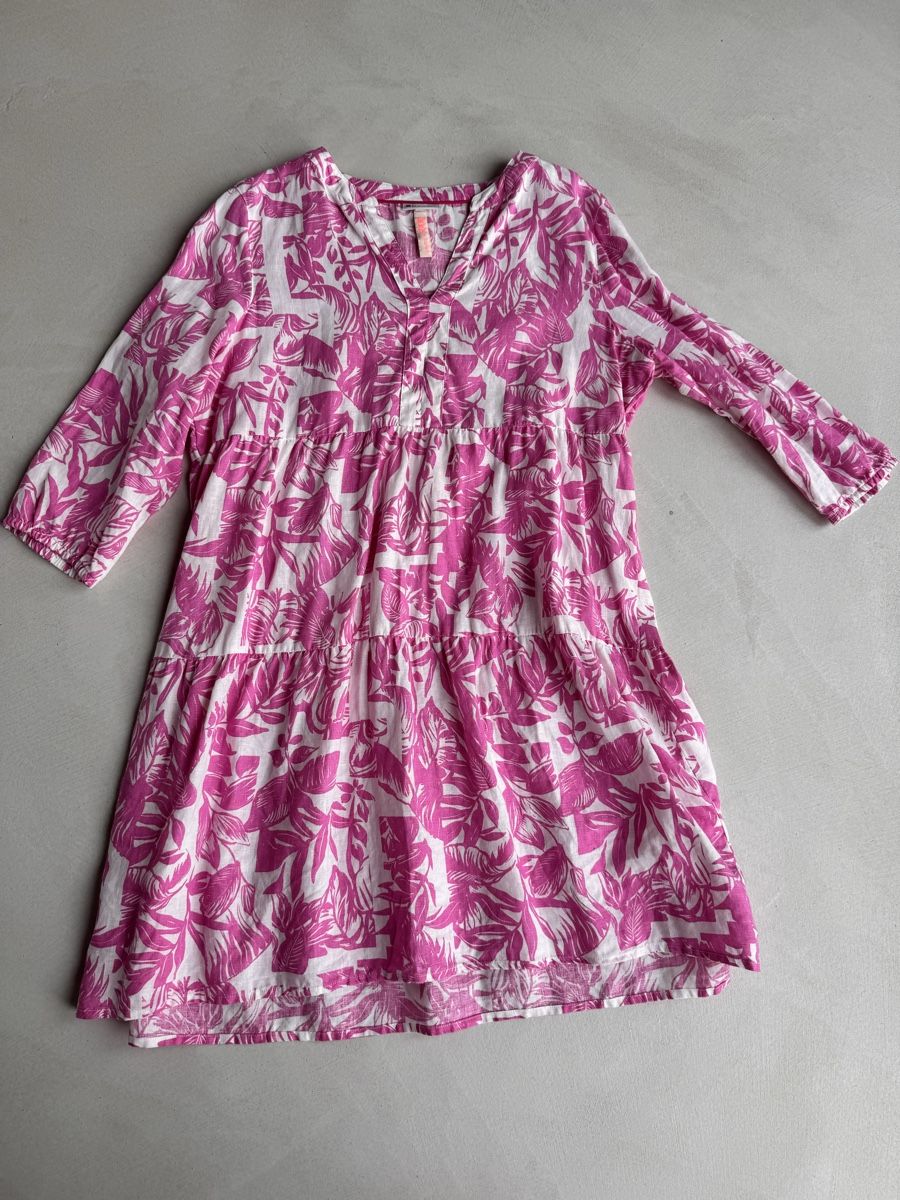 Vestiti: Fröhliche Leinentunika oder Leinenkleid  – Nuovo (secondo la descrizione) da Egg b. Zürich venduto da Kompass03