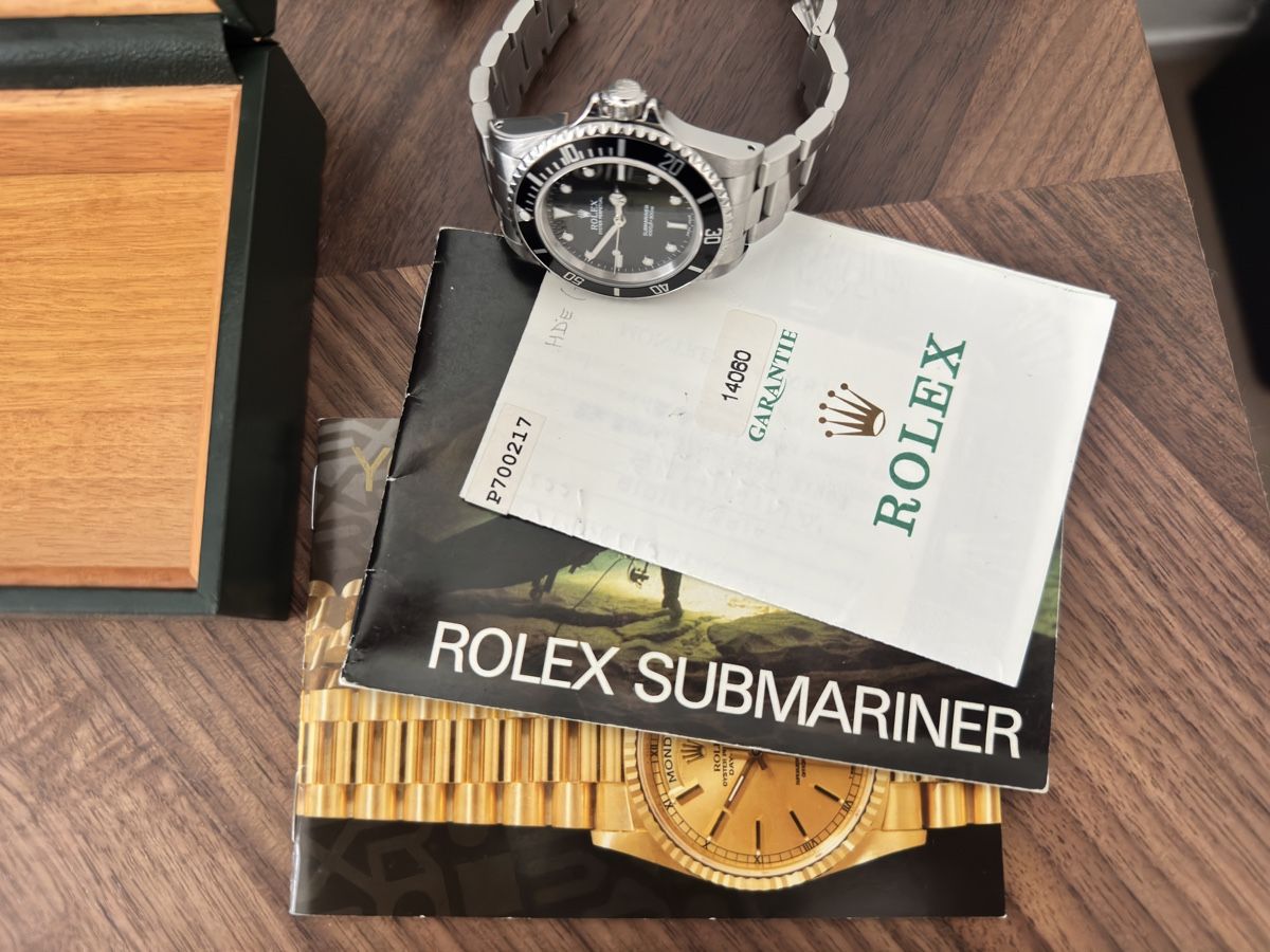 Rolex Orologi: Rolex Submariner Two-Liner 14060 – Usato da Rudolfstetten venduto da dariostallone 1