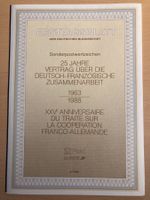 Deutschland/Frankreich 1988 Zusammenarbeit Ersttagsblatt