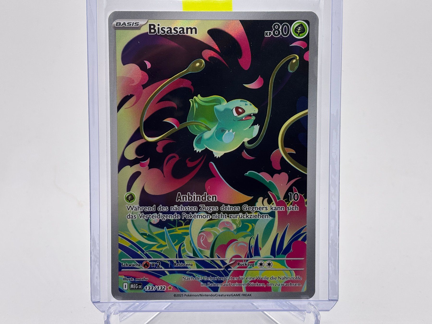Pokémon Carte collezionabili: Mega-Entwicklung - Bisasam  (MEG 133) - DE – Nuovo (secondo la descrizione) da Allschwil venduto da Bullach