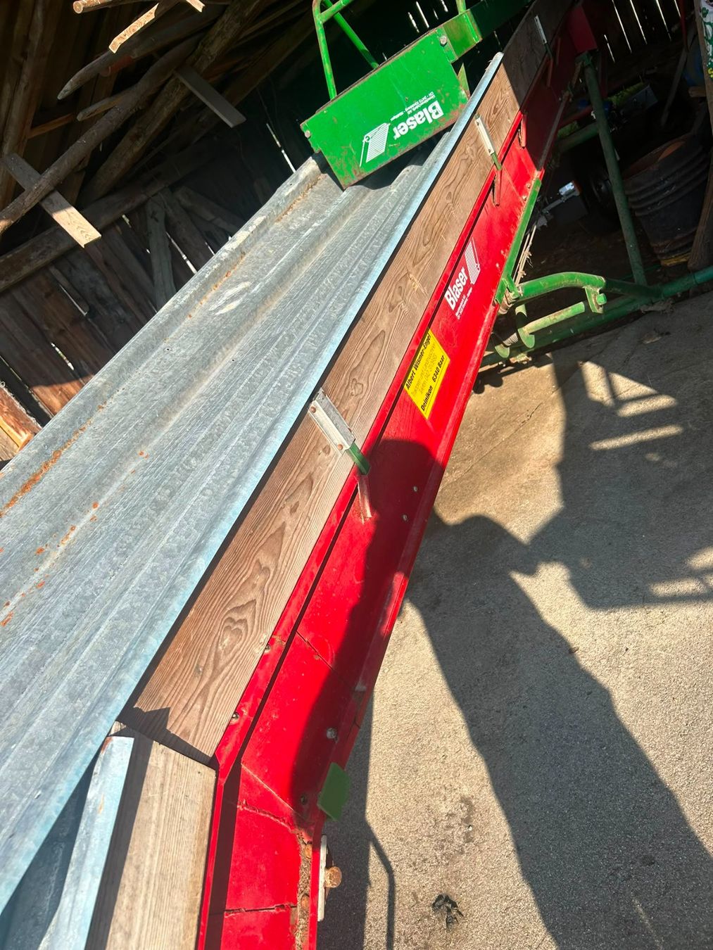 Remorques autochargeuses/d'ensilage: Förderband Blaser – D'occasion à Oberägeri par MiOtt 3