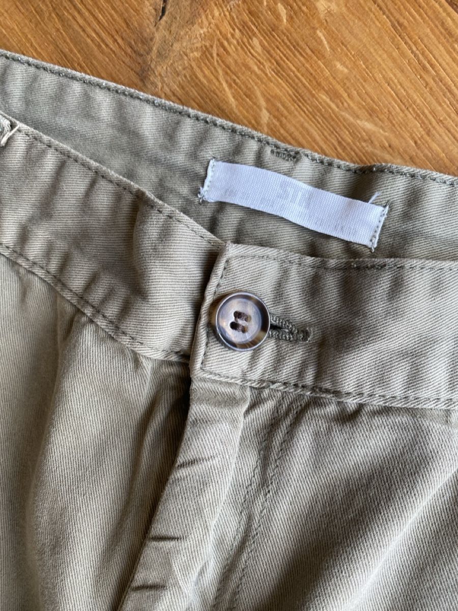 Stradivarius Pantaloni: Stradivarius Hose Gr 38 olive – Usato da Widnau venduto da schetti12 1