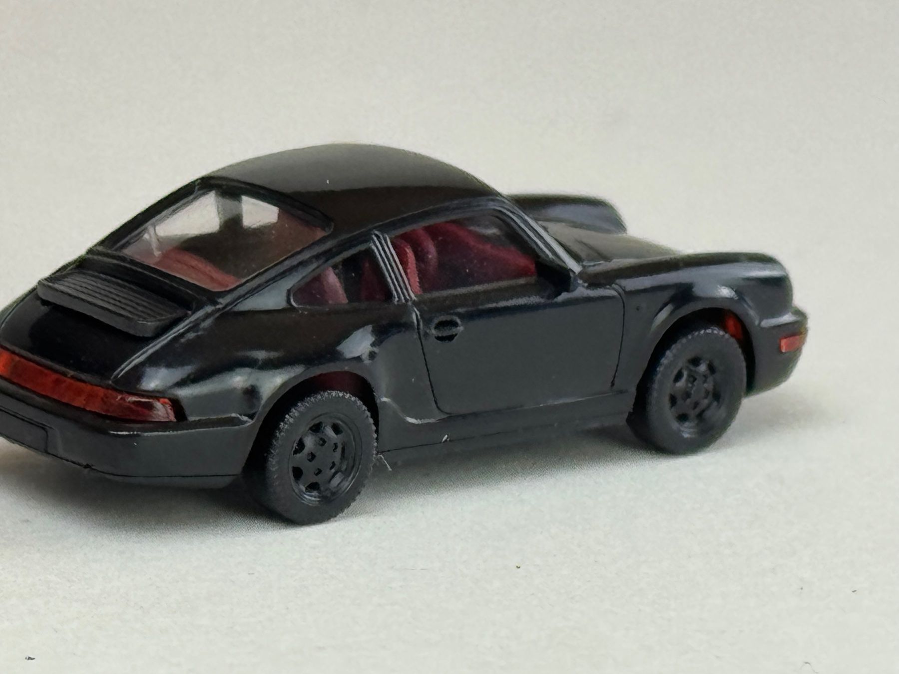 Wiking Modellautos: Porsche Carrera 4 Coupe  schwarz – Gebraucht aus Elm von Wikmtz 1