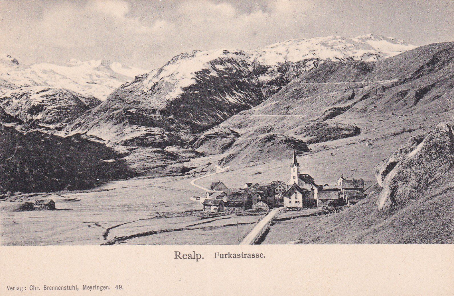 Cartoline postali: Realp Furkastrasse – Usato da Cormoret venduto da Pascalll2001