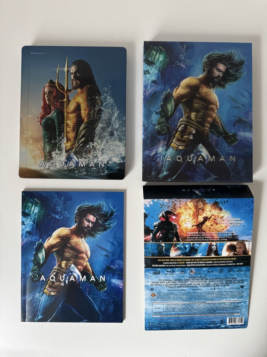 Tutti i DVDs: Aquaman Steelbook Manta Lab – Usato da Ecublens VD venduto da Kenan1024 2