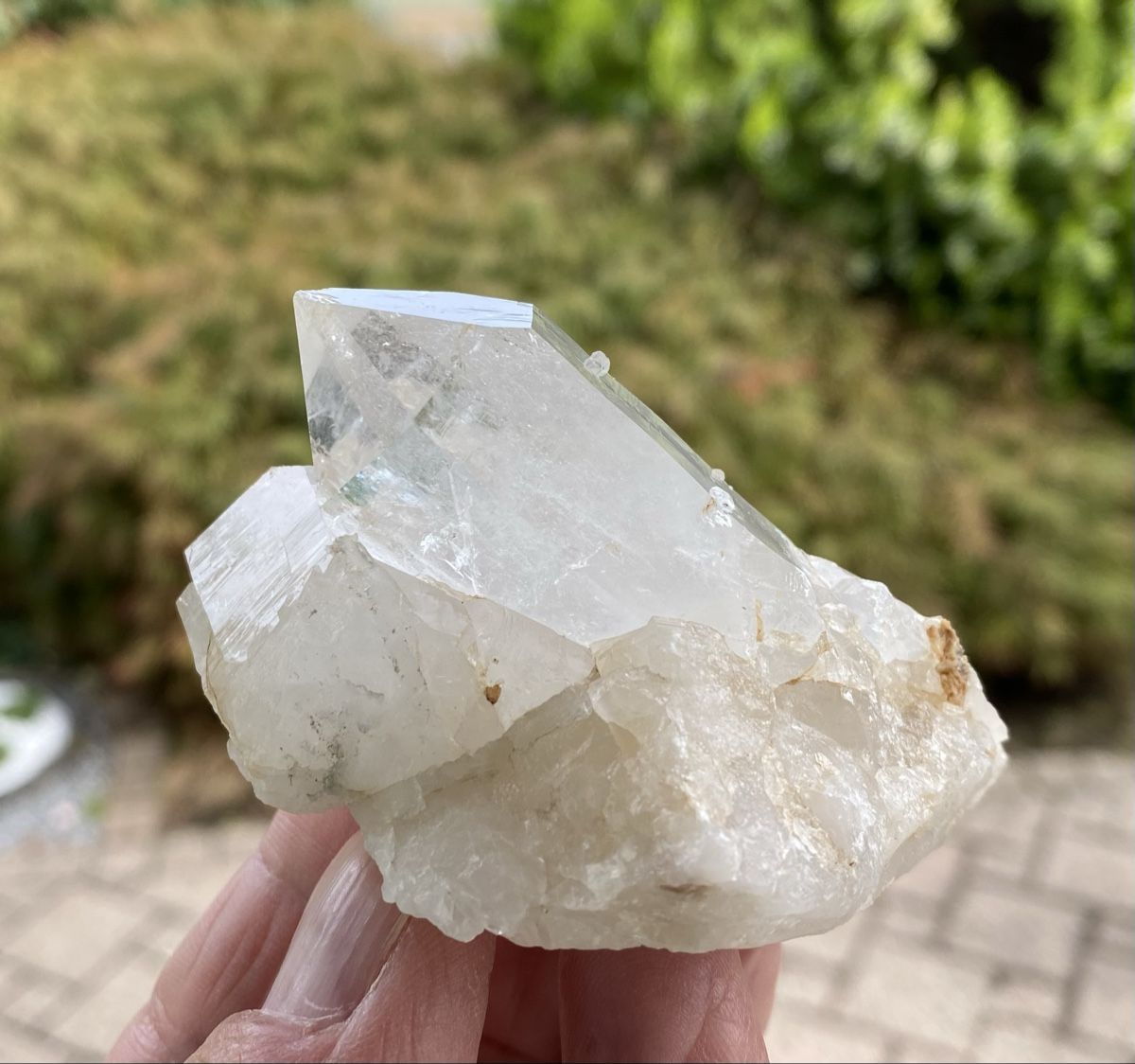 Mineralien & Heilsteine: Bergkristall Wergenstein Graubünden  – Gebraucht aus Selzach von 321compac 8
