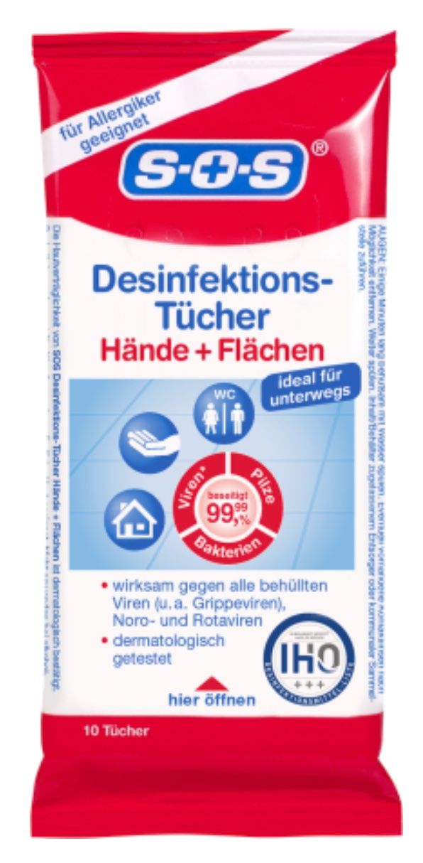 Pulizia & Igiene: Desinfektions-Tücher Intense 10 Stück – Nuovo e nell'imballaggio originale da Bülach venduto da StoreInShop