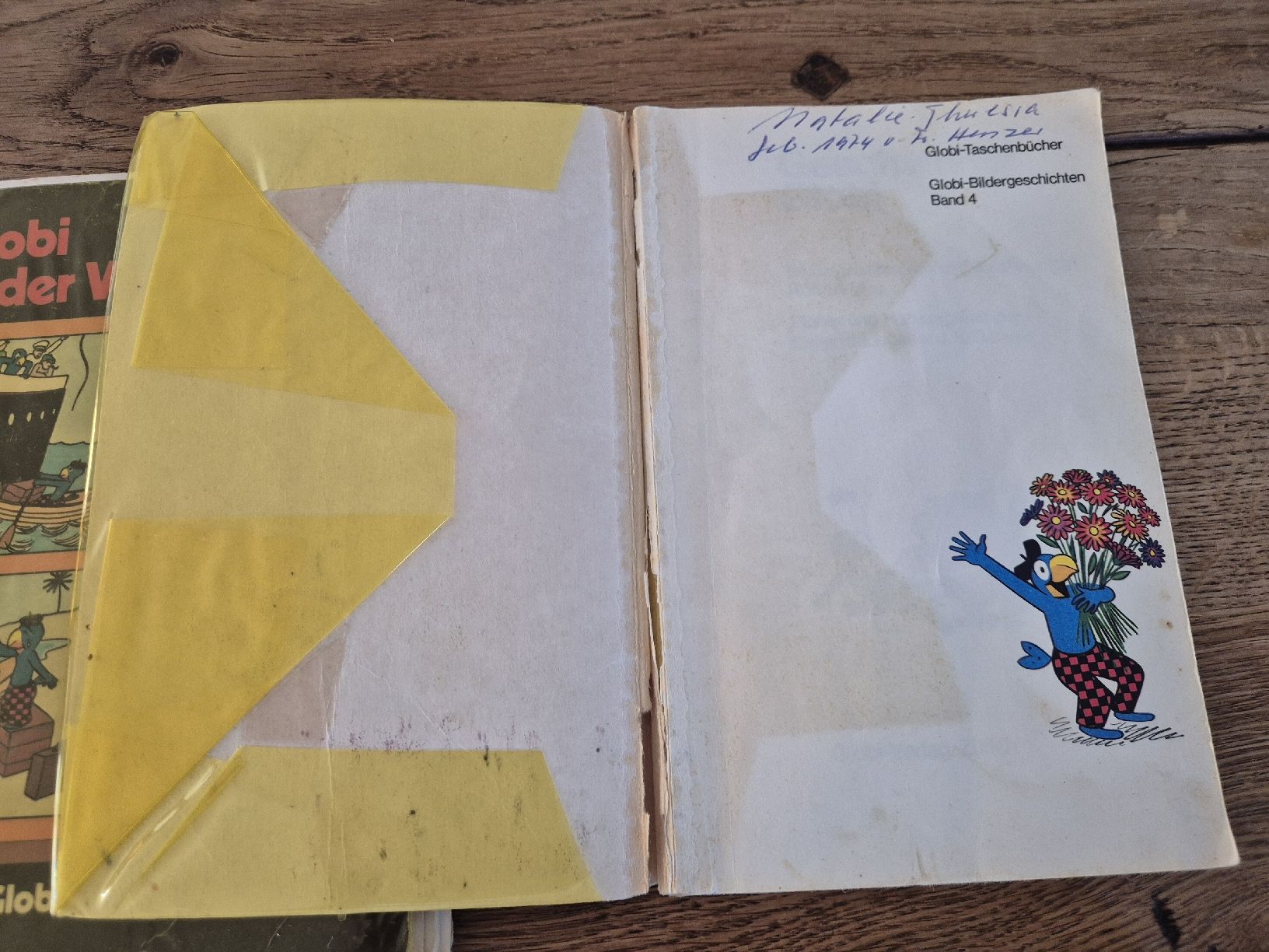 Comics: Globi Taschenbücher 1973 und 1974 – Gebraucht aus Oberdiessbach von Finland1977 6