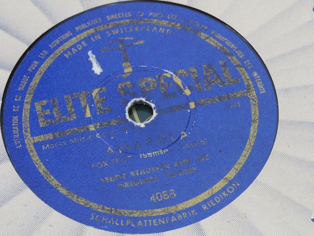 Schallplatten: DISQUES 78 TOURS – Gebraucht aus Lausanne von Leag 5