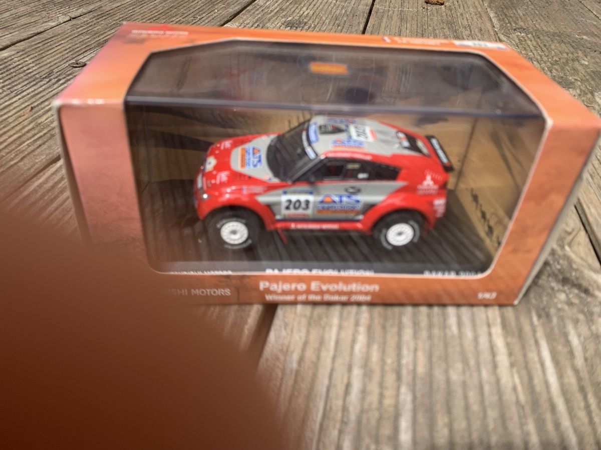 Norev Modellautos: Norev Mitsubishi Pajero Evolution Dakar 2004 - 1/43 Scale – Neu und originalverpackt aus Nods von Lupo5