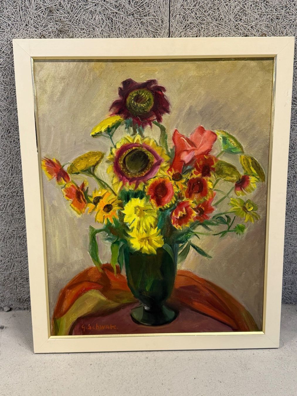 Dipinti: G. Schwabe Original Gemälde – Usato da Basel venduto da PAUL_ART
