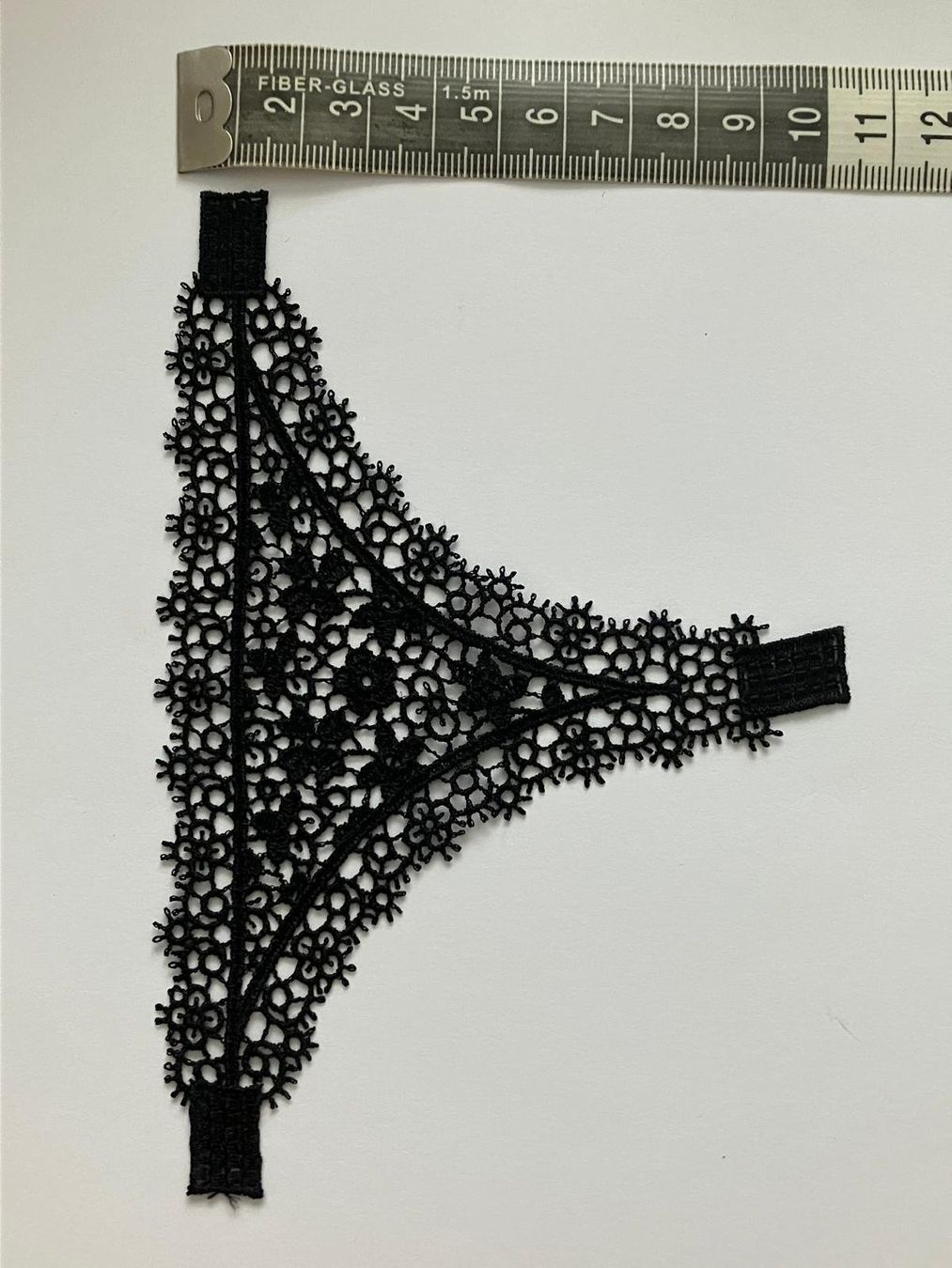 Toppe: Applik echte St. Galler Spitze schwarz – Nuovo (secondo la descrizione) da Balsthal venduto da Diviko 1