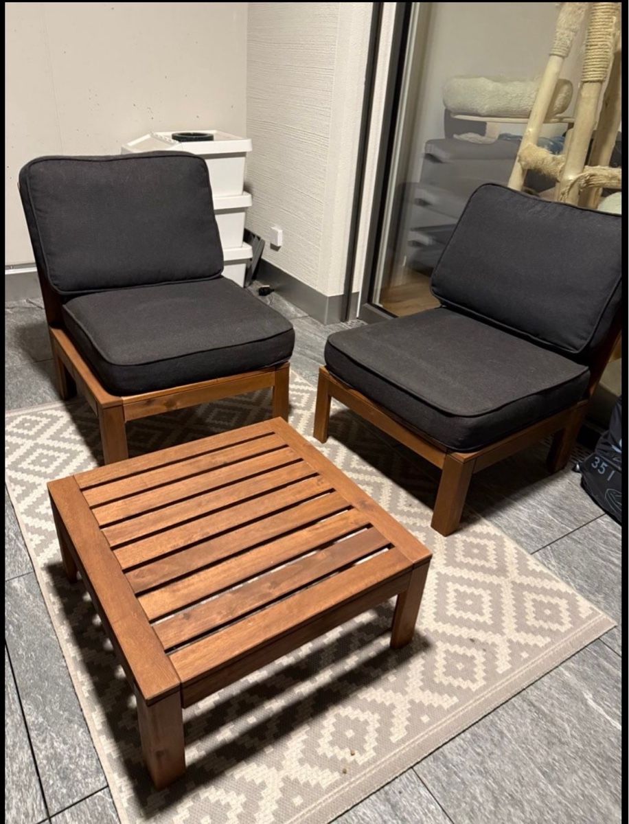 Ikea Fauteuils: Holz Lounge  – D'occasion à Luzern par Thomas.Mz