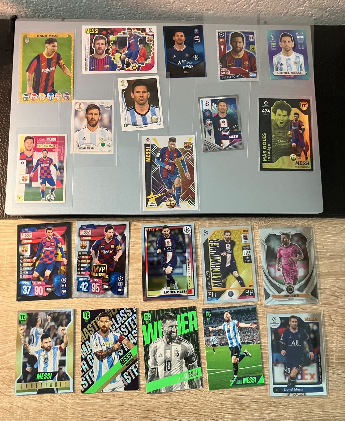 Panini Carte collezionabili: Panini Topps Lionel Messi Sammlung 21x Stk – Nuovo (secondo la descrizione) da Chur venduto da tozzi-stickerworld