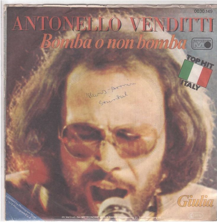 Antonello Venditti - Bomba O Non Bomba | Kaufen Auf Ricardo