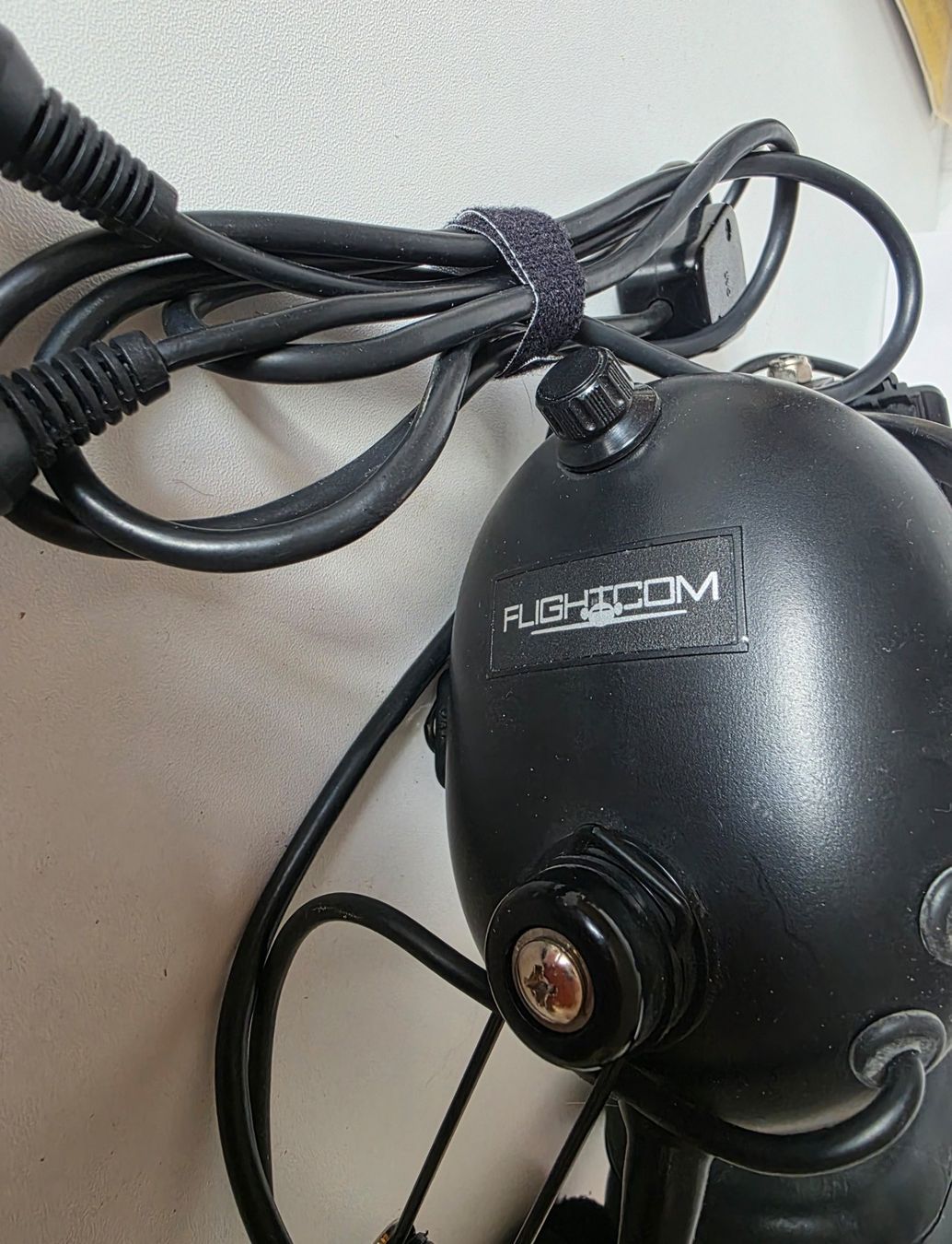Kopfhörer: Flightcom Pilotenheadset mit PJ-Stecker guter Zustand – Gebraucht aus Feldis/Veulden von hoppelhaas 1