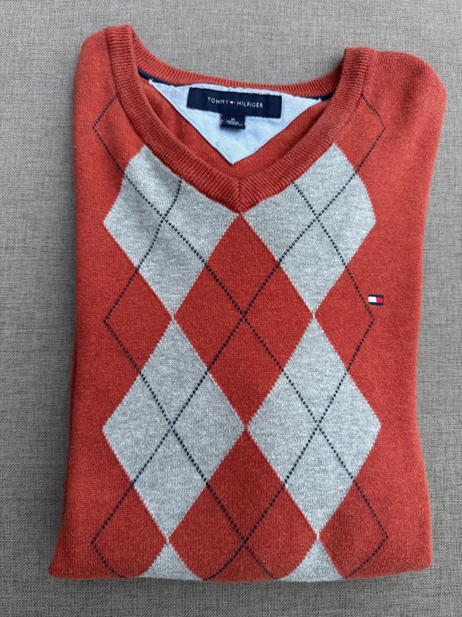 Tommy Hilfiger Maglioni & Felpe: Original Tommy Hilfiger Pullover Argyle Gr. M Top Zustand – Nuovo (secondo la descrizione) da Kreuzlingen venduto da The.KNGE.Family