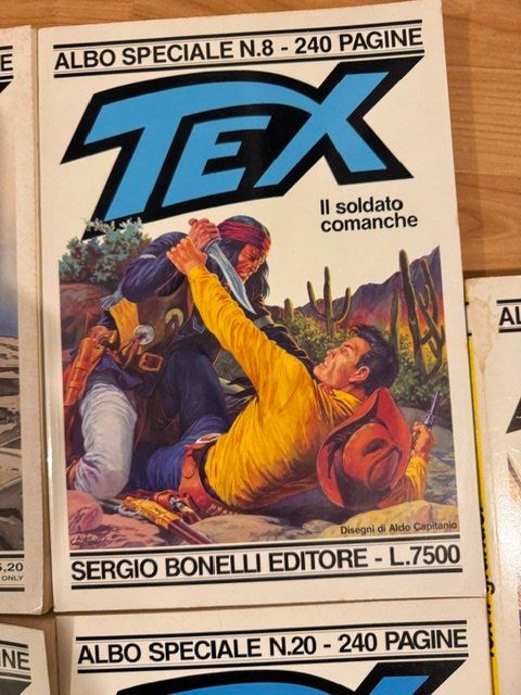 Fumetti: 5 TEXONI RARI PERFETTI – Usato da Davesco-Soragno venduto da kappas 3