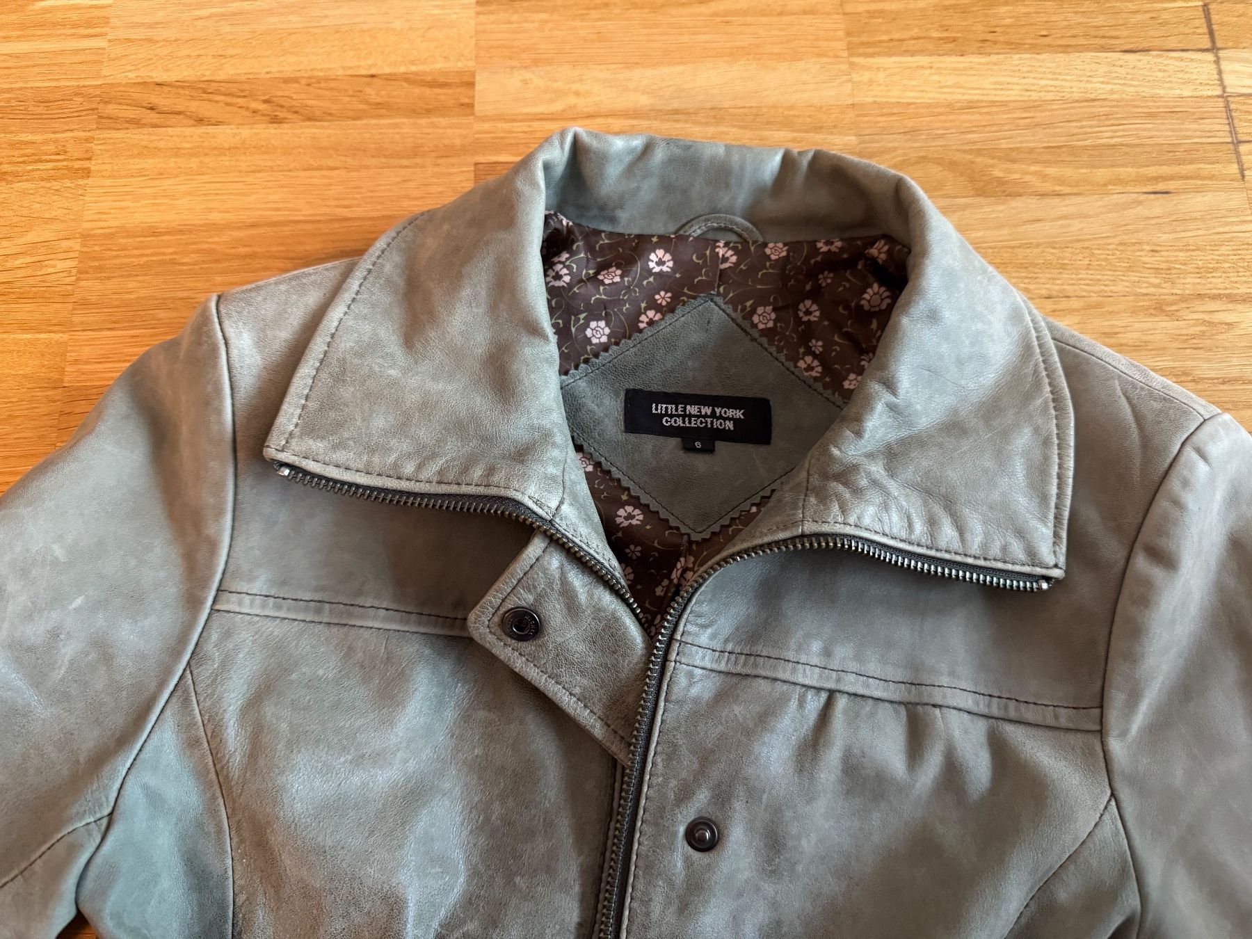 Giacche: Little New York leather jacket, size S – Usato da Fribourg venduto da mariedw 1