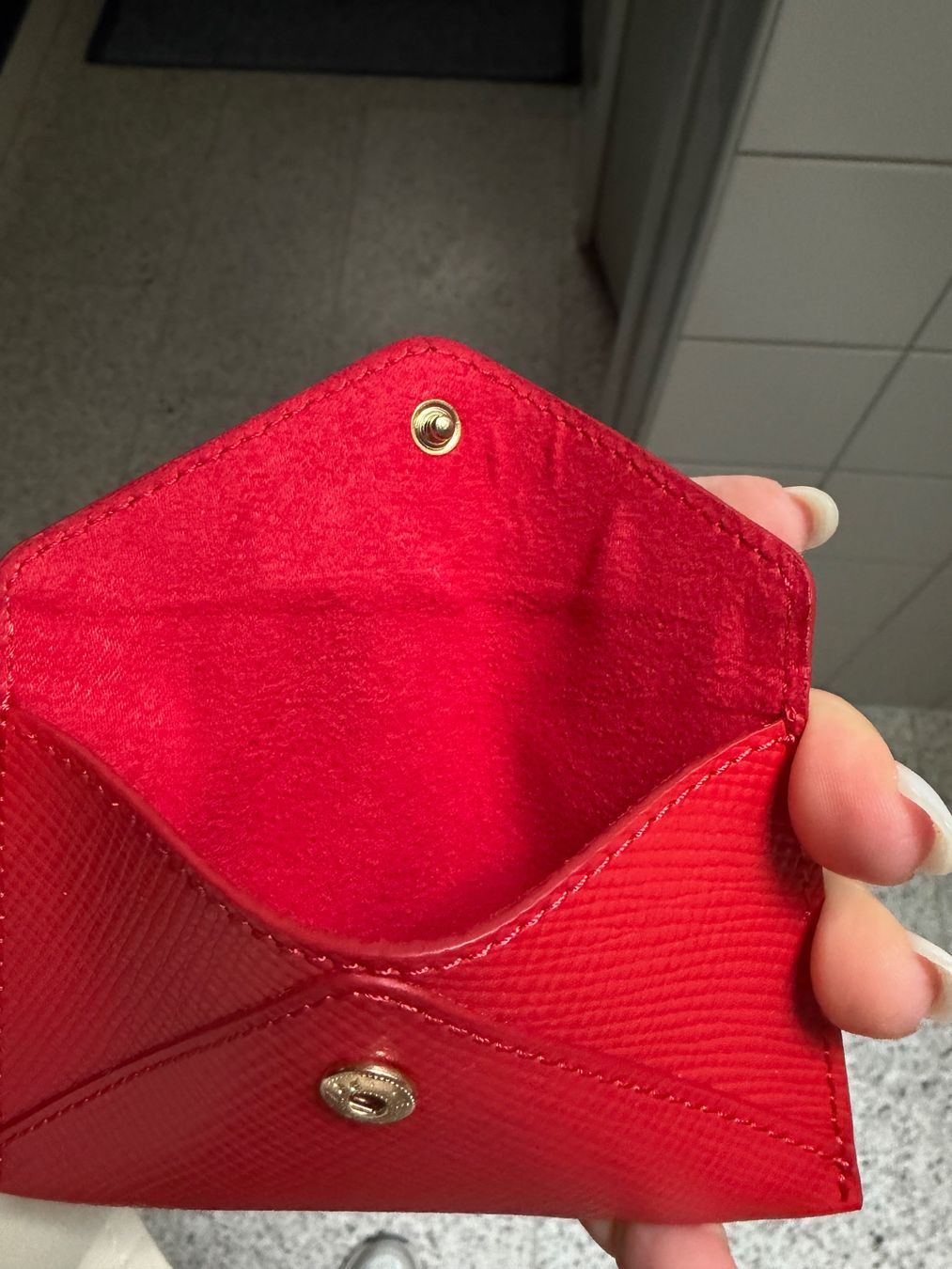 Chopard Portafogli: Elegant Red Leather Chopard Card Holder – Nuovo e nell'imballaggio originale da Zürich venduto da Sonikasantos 4