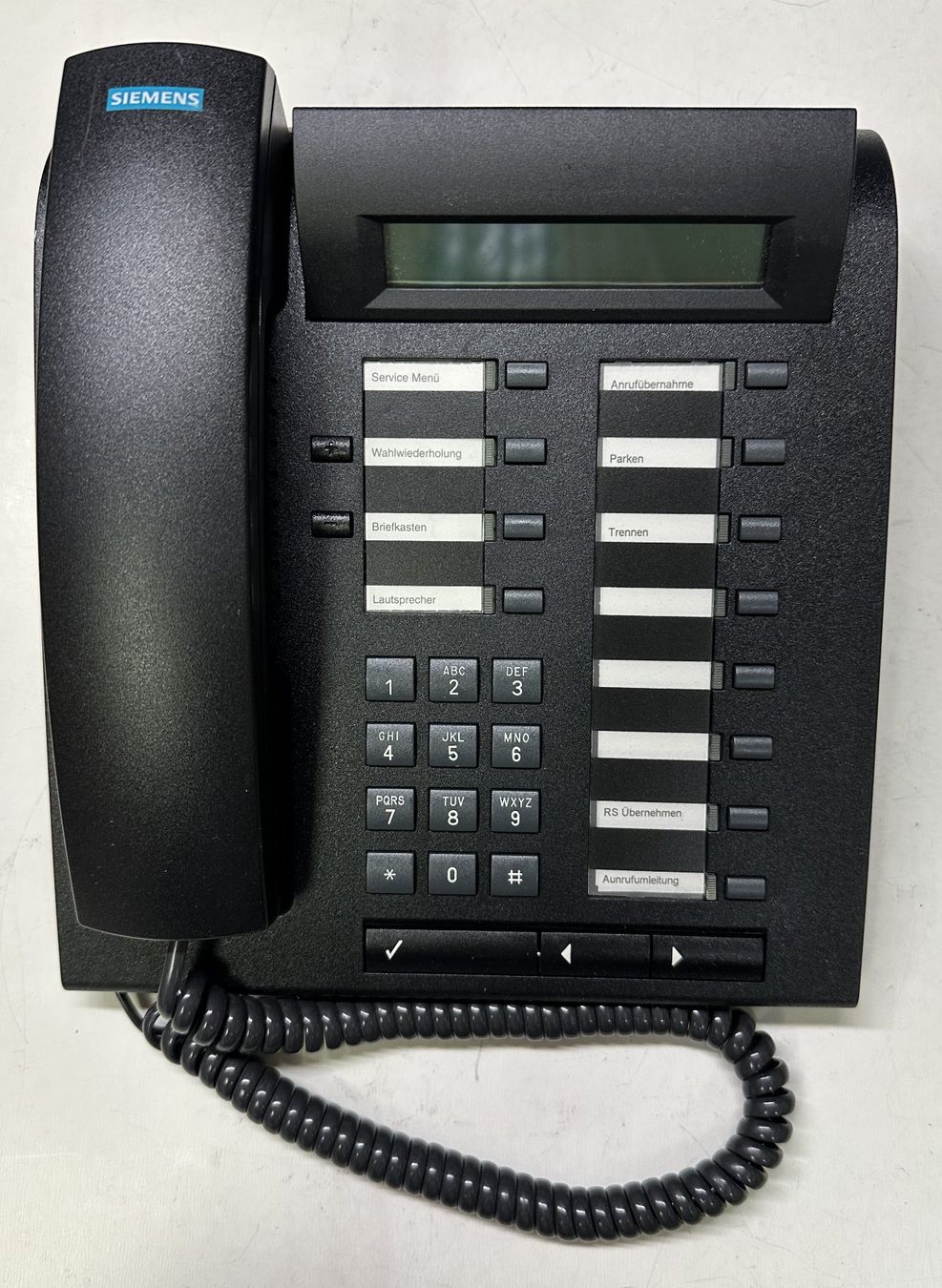 Siemens Telefoni: Telefonapparat Optiset E standard anthrazit occ. – Usato da Hergiswil NW venduto da hpb_9bvx 2