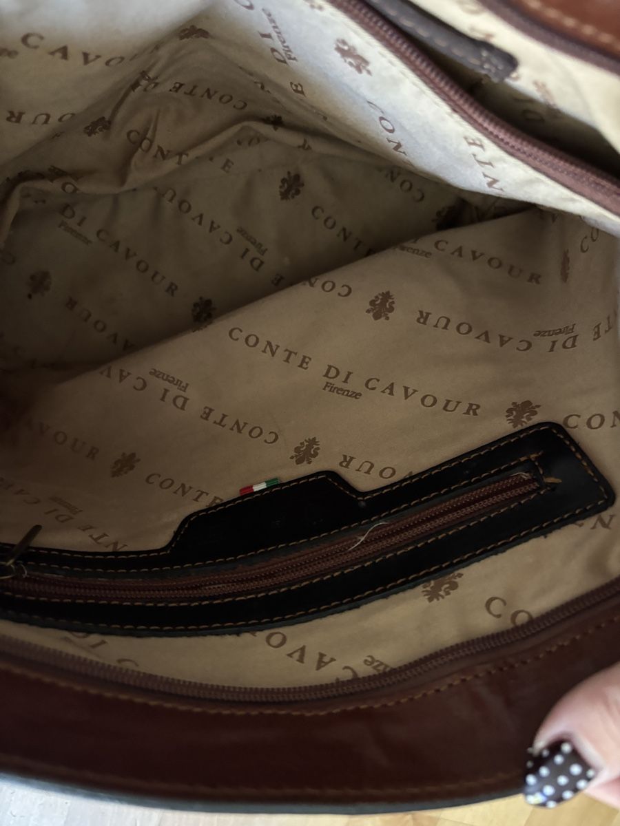 Borse da donna: Handtasche Conte di Cavour Leder – Nuovo (secondo la descrizione) da Hünenberg See venduto da lea_p679 1