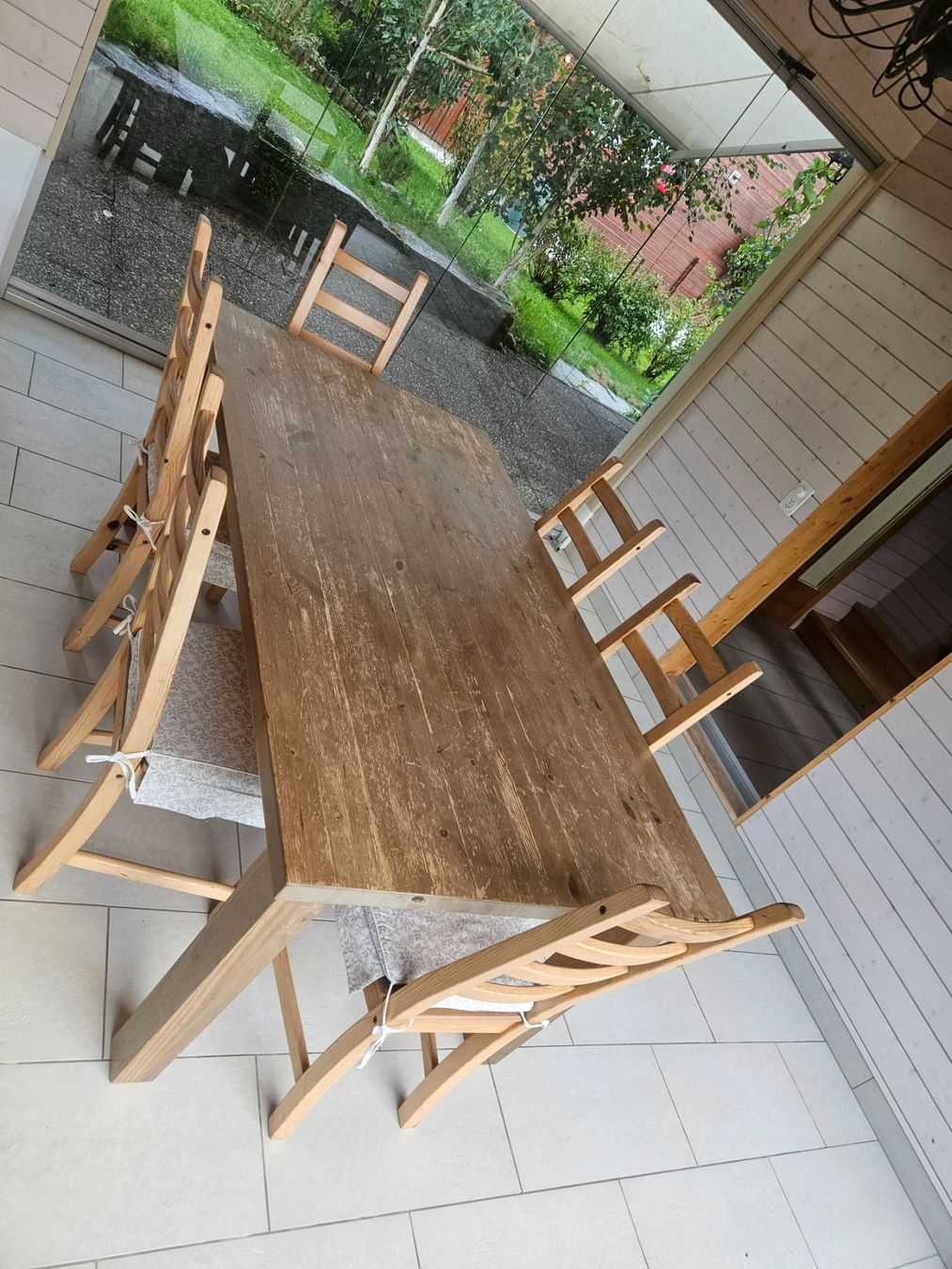 Tavoli: Tisch inkl. 6 Stühlen – Usato da Rüti ZH venduto da looren94 1