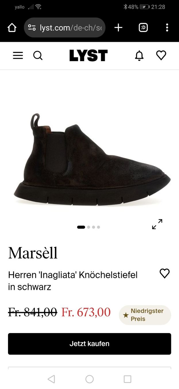 Scarpe da uomo: Neue Owens Creative Designer Schuhe Marsell. – Nuovo e nell'imballaggio originale da Bernhardzell venduto da Dorota07 7