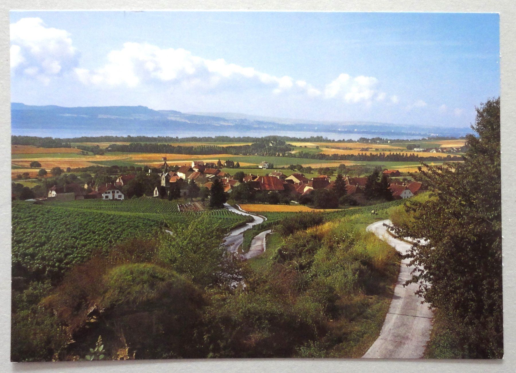 Cartoline postali: Bonvillars – Usato da Fétigny venduto da Billy2miny