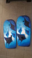 2 Bodyboards mit Rochen-Design für den Sommer. Gut erhalten.