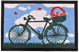 Fussmatte - VELO MIT EINKAUFSKORB