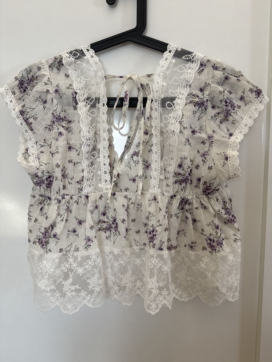 Camicette: Sommer Crop-Bluse Gr.L – Usato da Winkel venduto da _OachKatzerl_ 1