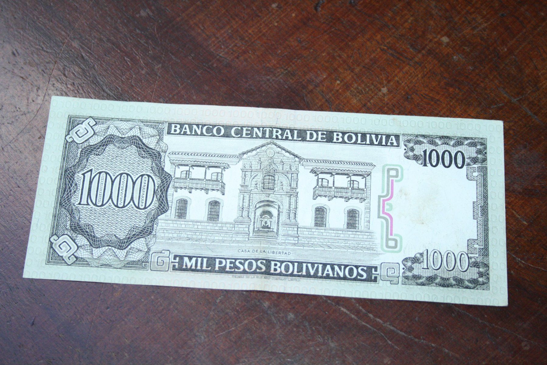 Banconote: Bolivie 1982 – Usato da Cormondrèche venduto da Hermes.monnaies 1