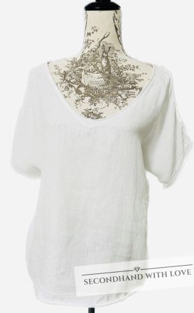# WOMAN - Top ,,Leinen’‘ Gr. L - Sa‘Sa #