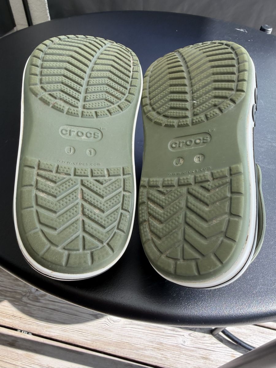 Crocs Scarpe per ragazzi: Crocs Clog, Gr. 32-33 Olivgrün – Usato da Oberhofen TG venduto da Solano84 3