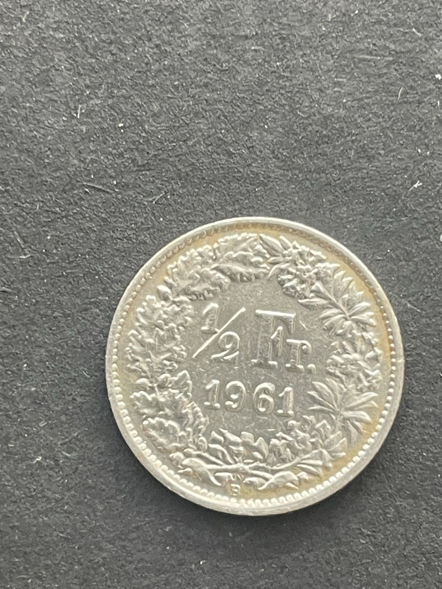 Tutti le monete: -.50 Silber CH Jahr 1961 – Usato da Meierskappel venduto da Hala03 1