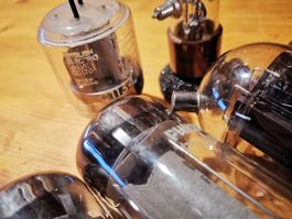 Röhrenradio Röhren Sammlung Konvolut Vintage